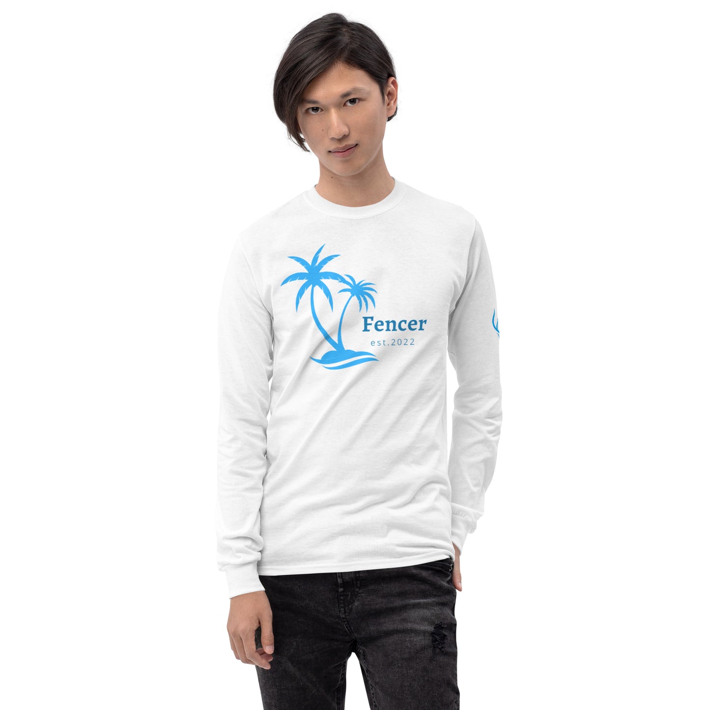 "Palm Tree" Fishing Long Sleeve Shirt