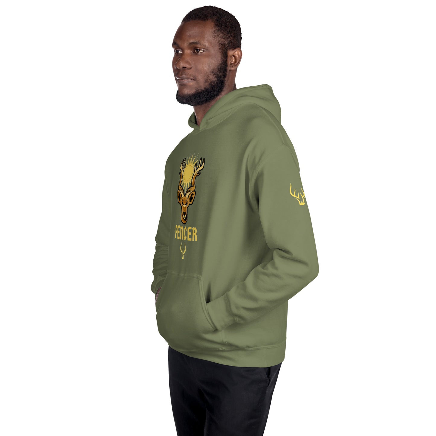 "Gold Fencer" Hoodie